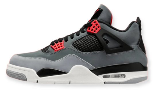 Jordan Retro 4 "Infrared"