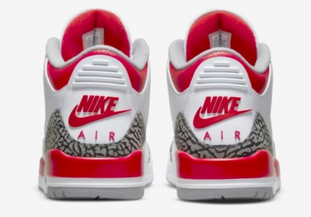 Jordan Retro 3 " Fire Red"