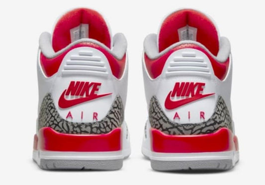 Jordan Retro 3 " Fire Red"